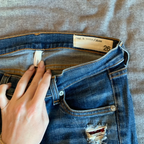 Rag & Bone Patch Hole Jeans - Picture 6 of 6